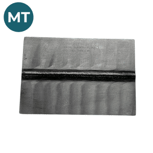 Magnetic particle testing - Plate