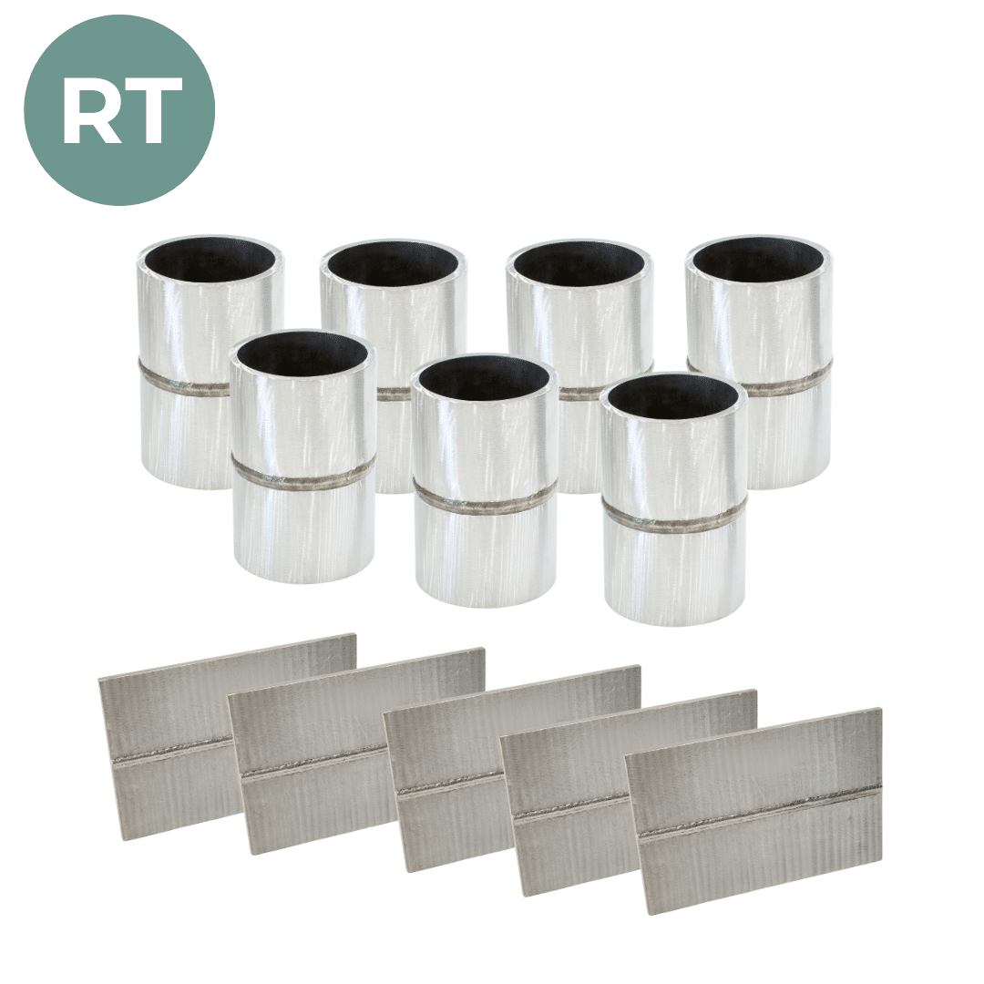 Radiographic testing - Recommended set